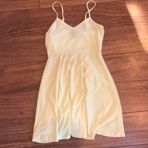 Cute yellow summer dress
